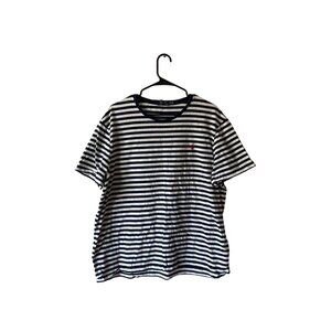 Polo Ralph Lauren Men’s Size XL Blue/White Striped Slim Fit Shirt